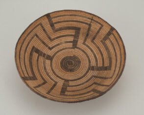 Bowl-Shaped Basket with Maze Design