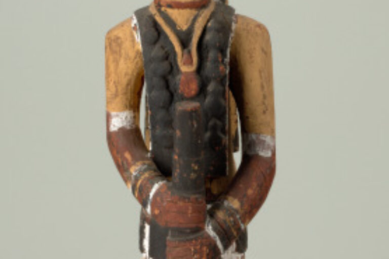 Hunter with Gun and Cap Filled with Shot