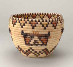 Storage Vessel with Design of Wakas (the Cow Katsina (Kachina))