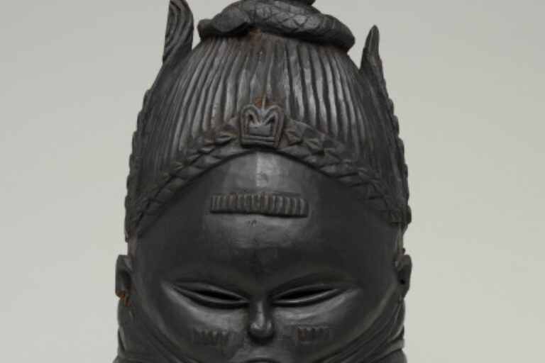 Sande Society Helmet Mask (Ndoli Jowei)