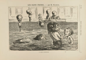 Le leçon paternelle.