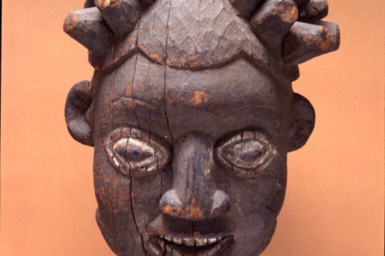 Mask Representing a Male Dignitary