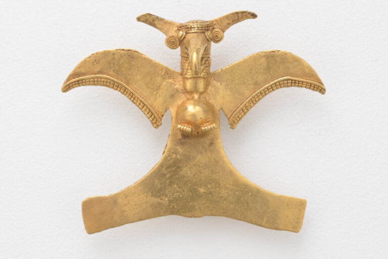 Pendant in the form of an eagle with outstretched wings