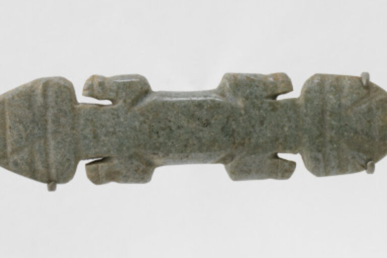 Double-Headed Crocodile Pendant