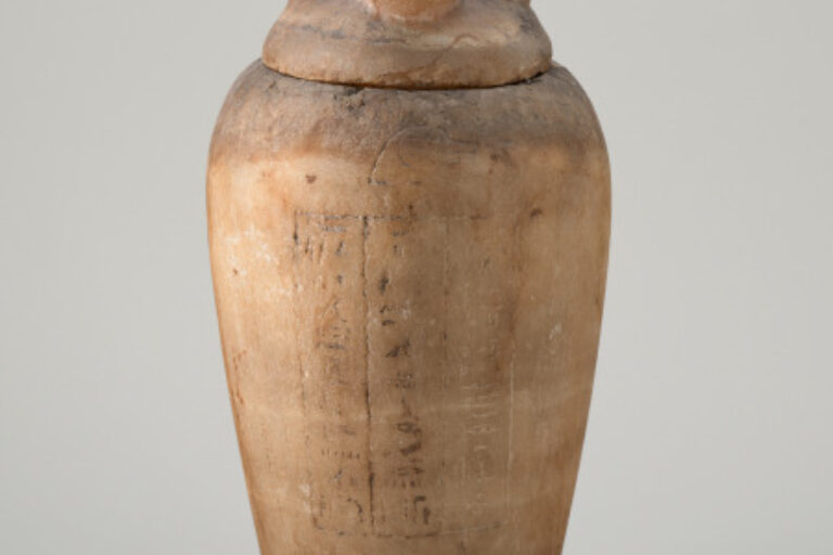 Covered Burial Urn for the High Priest Psamtik