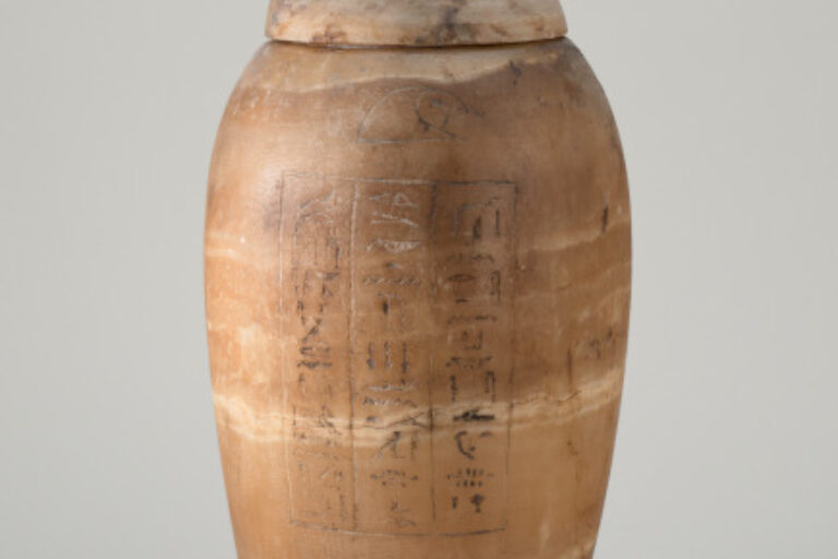Covered Burial Urn for the High Priest Psamtik