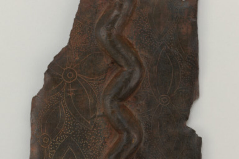 Plaque with Snake