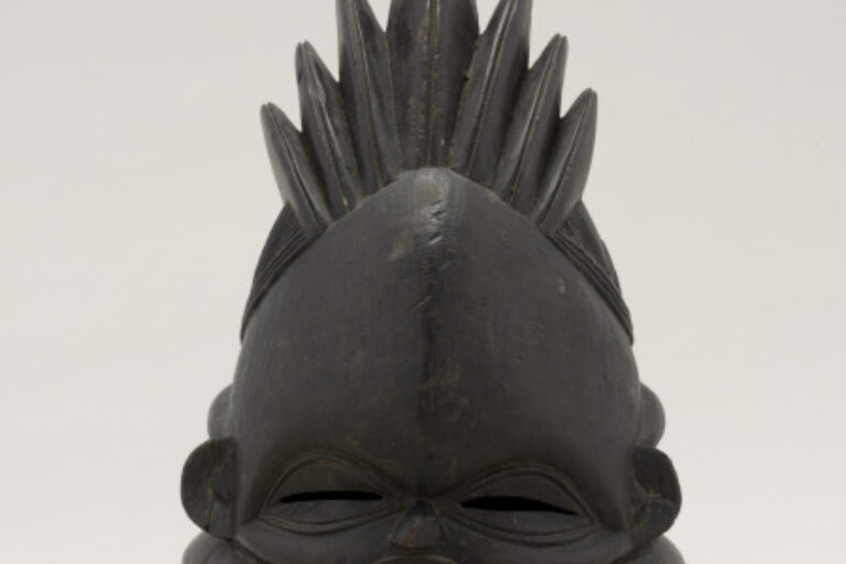 Sande Society Helmet Mask (Ndoli Jowei)