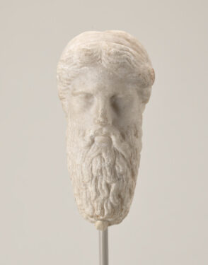 Bearded Male Head (Dionysus)