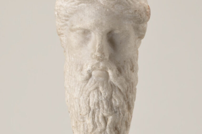 Bearded Male Head (Dionysus)