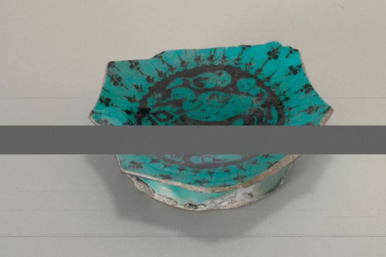 Bottom of Bowl Decorated with Two Ducks (fragment)