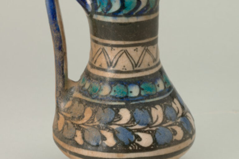 Small Jug with Leaf Design