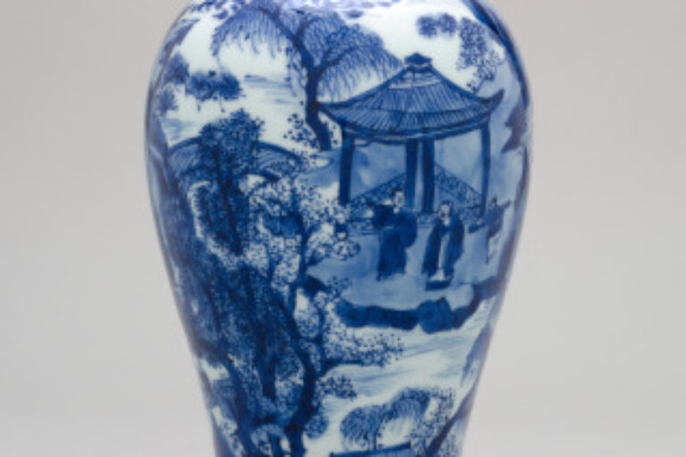 Baluster Vase with Overall Landscape