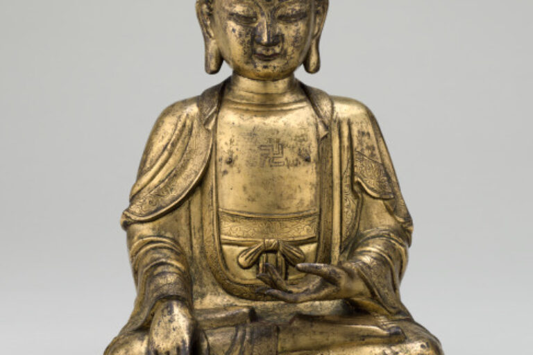 Seated Buddha Calling the Earth to Witness