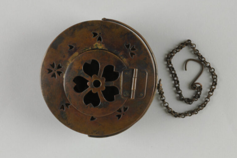 Lantern with Pierced Cherry Blossom Pattern