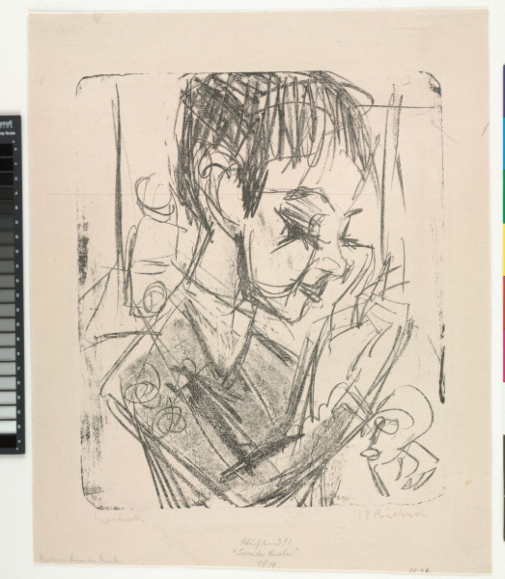 Boy Reading (Lesender Knabe) - Image 1