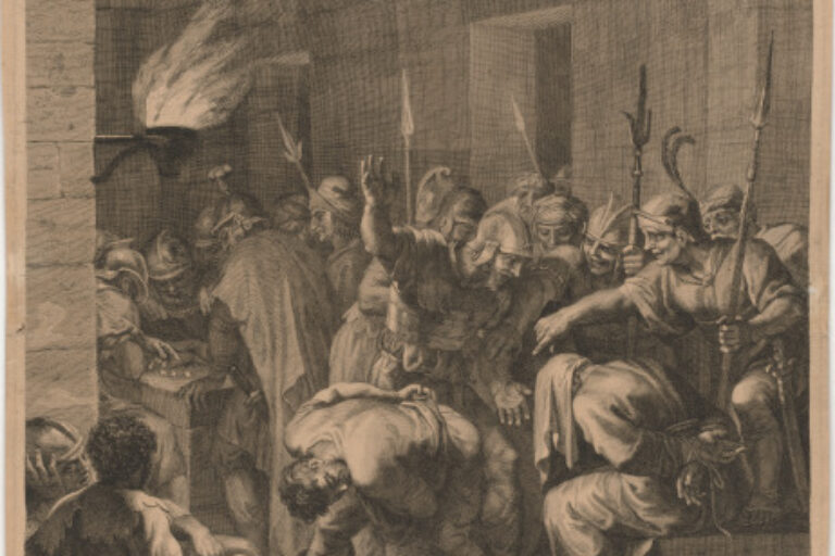 THE MOCKING OF CHRIST