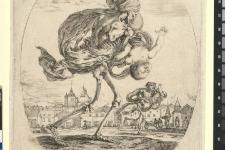 DEATH CARRYING A CHILD