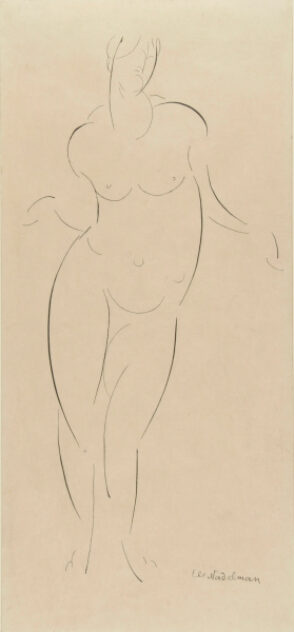 Standing Female Nude