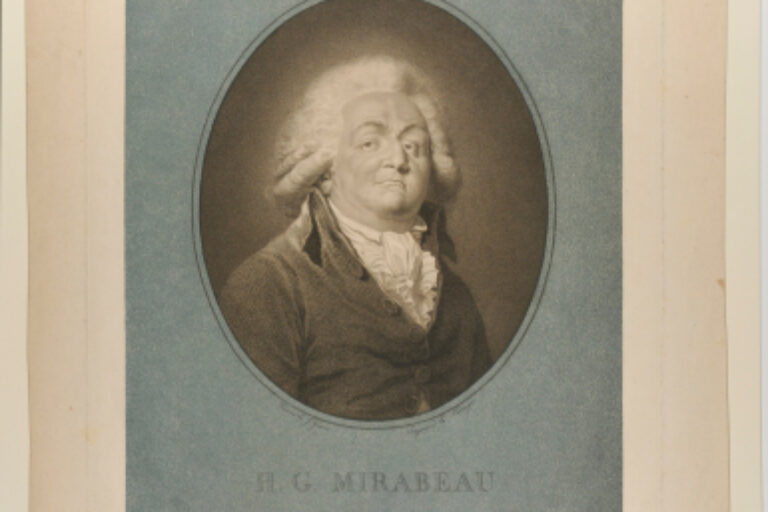 Portrait of H.G. Mirabeau