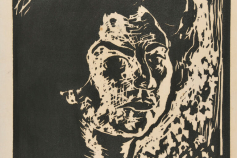 HEAD LIT FROM TWO SIDES (KOPF IM DOPPELLICHT)