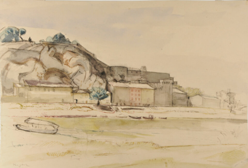 The Rhone at Avignon