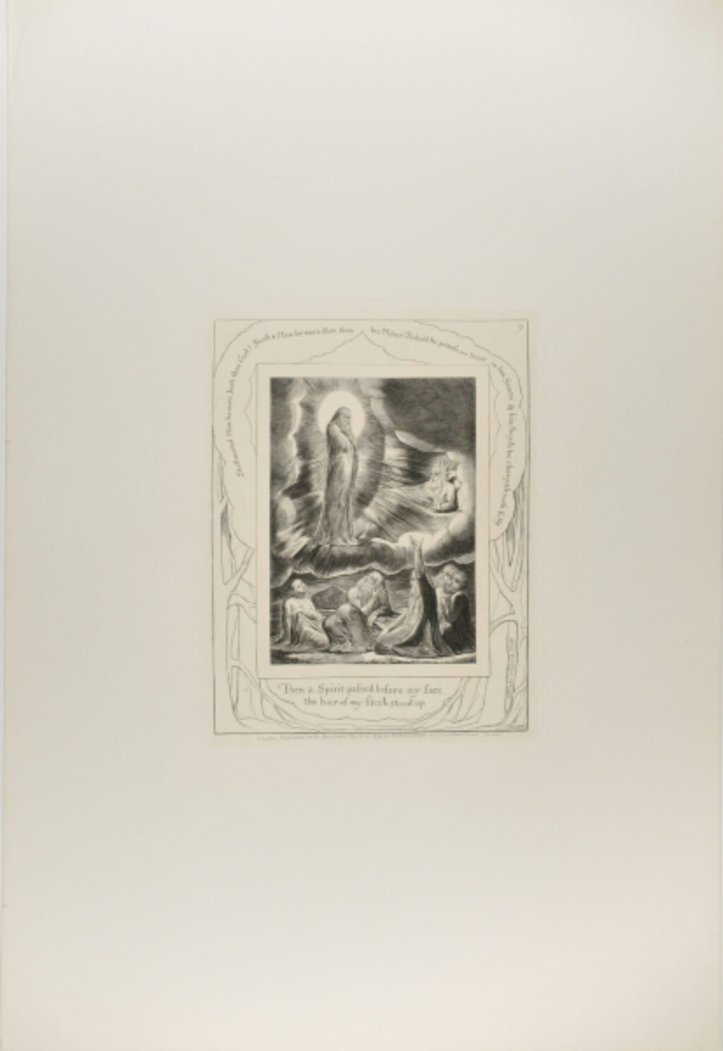 Plate 9 from “Book of Job”