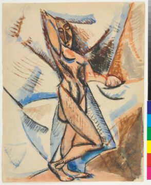 Study for “Nude with Drapery”