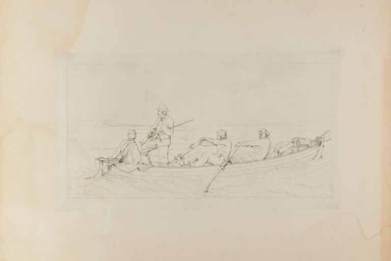 Crossing the Potomac from the Lower Counties of Md.