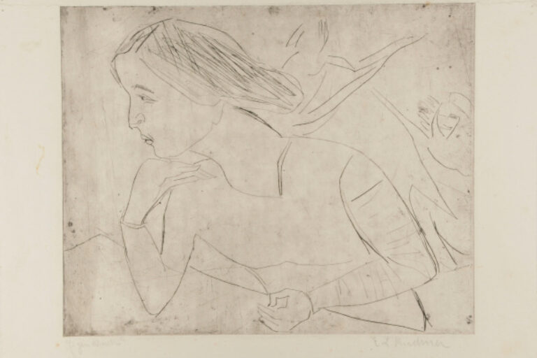 DODO LEANING ON HER ELBOW (DODO MIT AUFGESTÜTZTEM ARM)