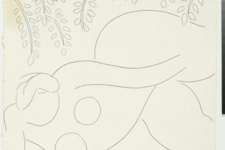 STUDY FOR "HERODIAS" (REFUSED ETCHING)