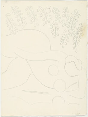 Study for “Hérodiade” (refused etching)