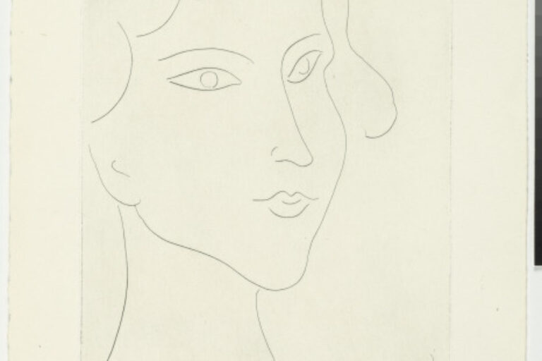 STUDY FOR TAILPIECE FROM "HERODIAS" (REFUSED ETCHING)