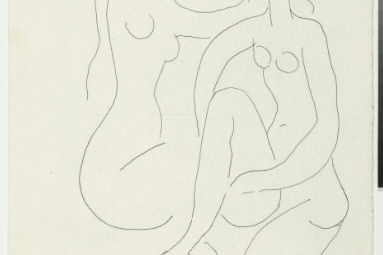 STUDY FOR "ARRANGING THE HAIR OF HERODIAS" (REFUSED ETCHING)