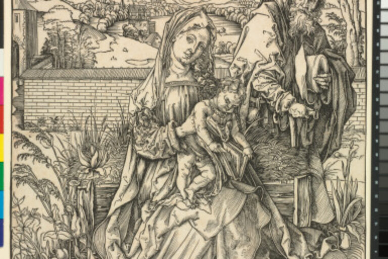 THE HOLY FAMILY WITH THE HARES