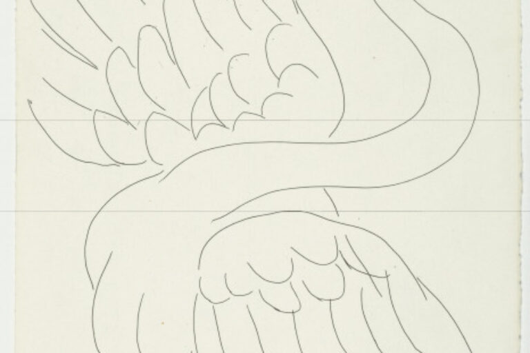 STUDY FOR "THE SWAN" (REFUSED ETCHING)