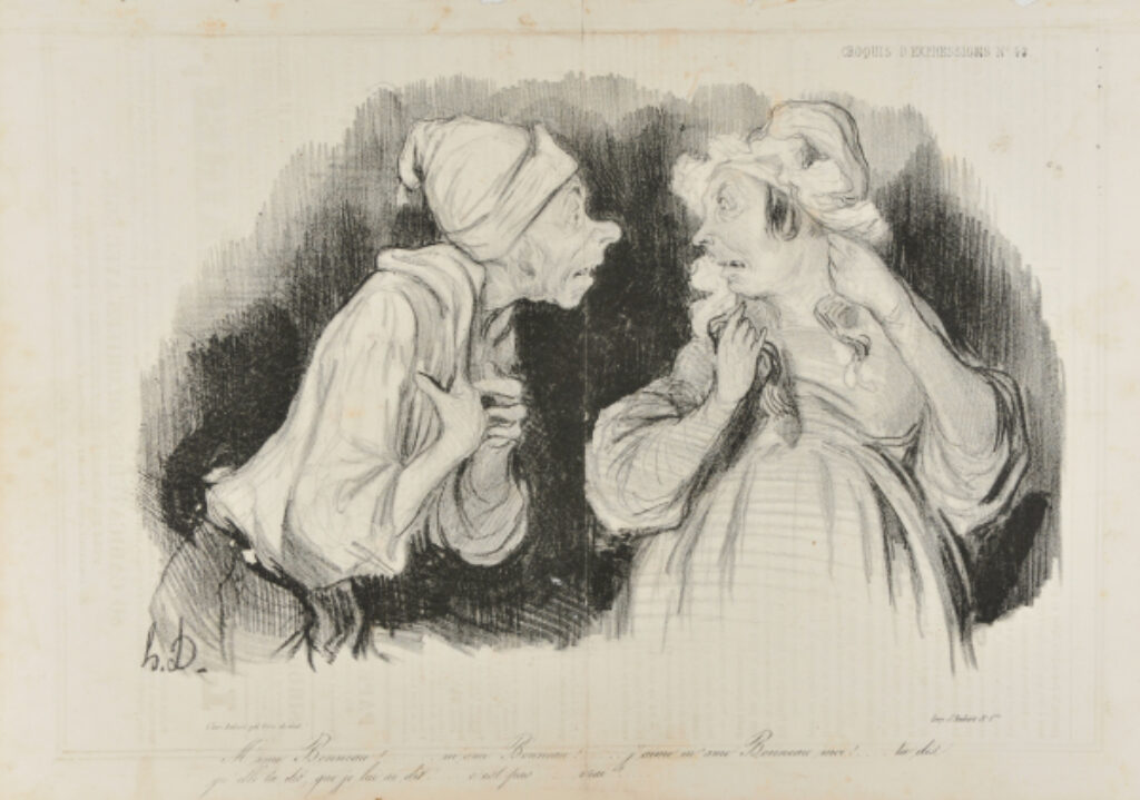 M’ame Bonneau!……m’ame Bonneau!…..j’aime m’ame Bonneau moi!…. tu dis, qu’elle ta dit….. c’est pas……vrai!…..