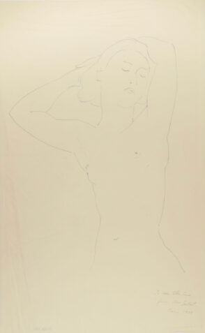 Nude with Raised Arms