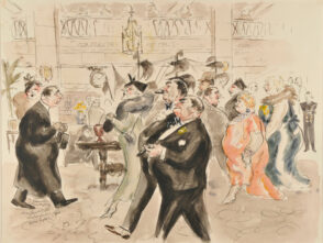 Pa. Democratic Victory Meeting. Painted at Mayflower Hotel, Washington, D.C.