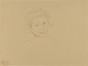 Sketch of Reine’s Head (Reine LeFebvre)