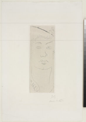 Loulou’s Face, Frontal View