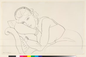Resting Woman Wearing Tiara