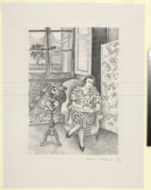 Interior, Girl Reading