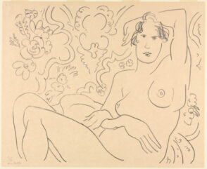 Seated Nude, Left Arm on Head