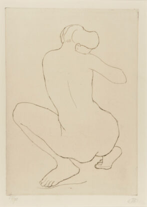 Crouching Woman