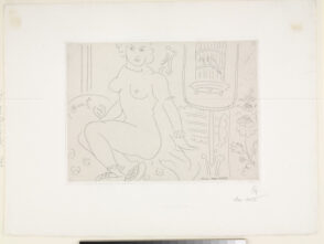 Nude by a Cage of Parrots