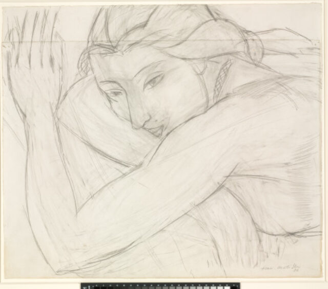 Study for ‘The Blue Eyes’