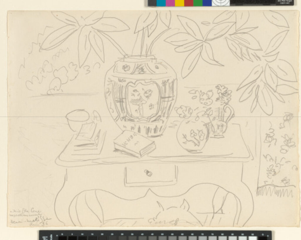 Study for “Interior with Dog”