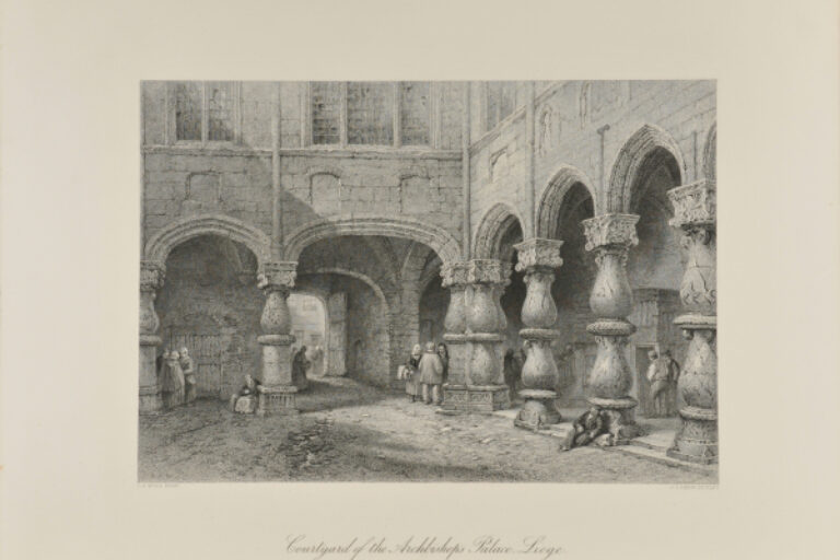 Courtyard of the Archbishop’s Palace, Liege