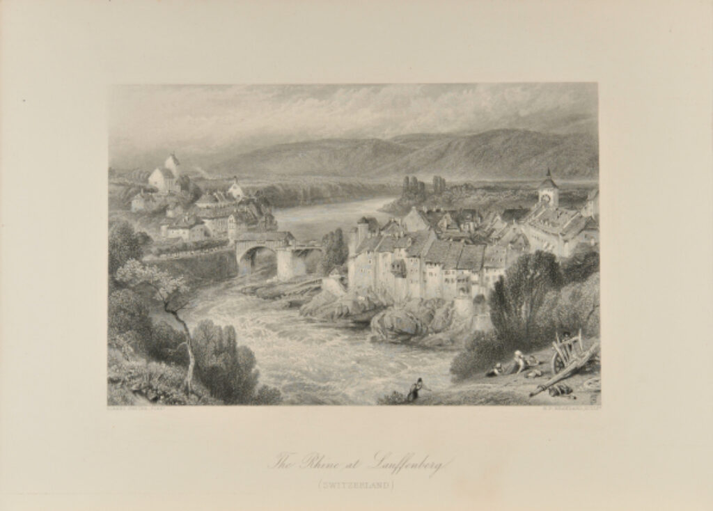 The Rhine at Lauffenberg (Switzerland)